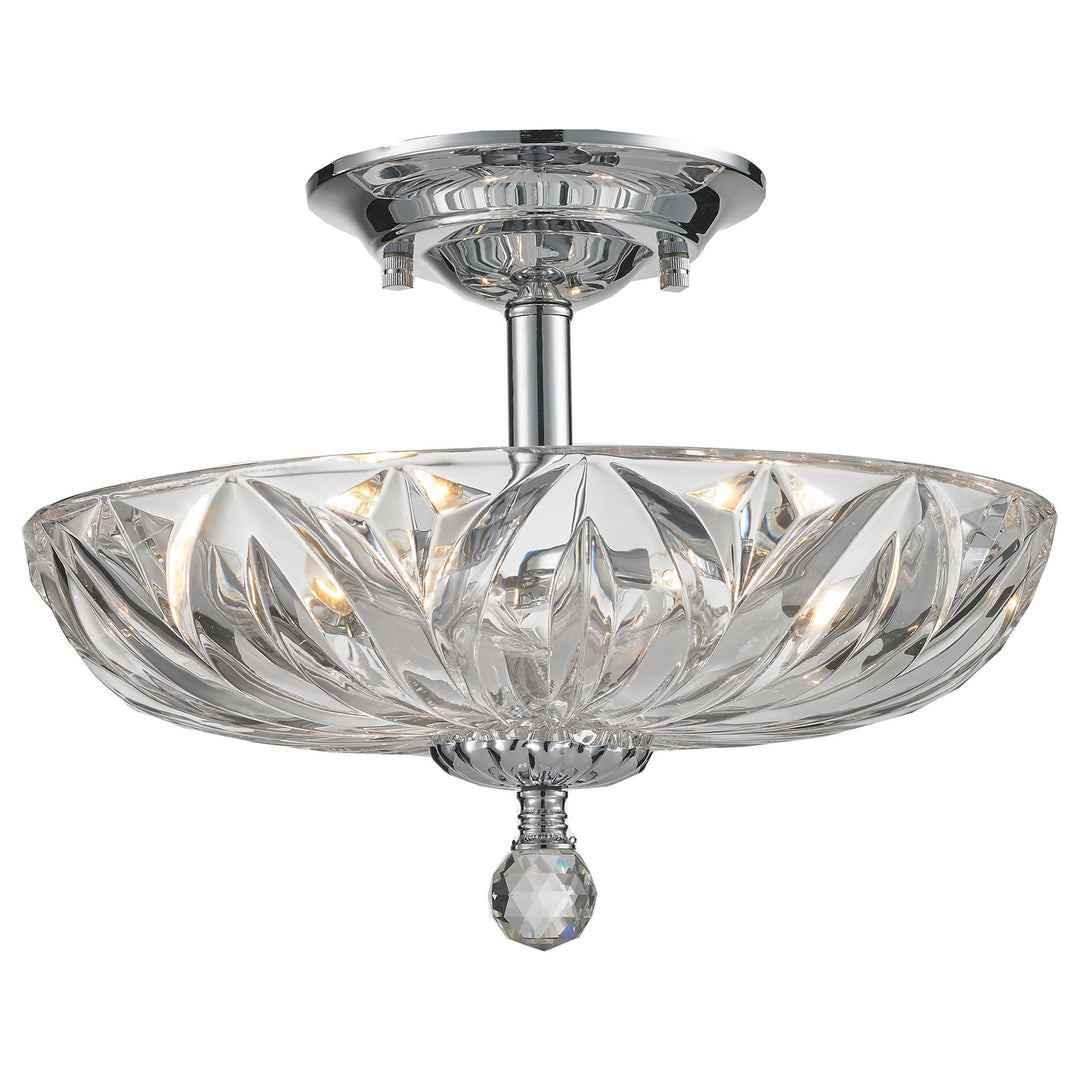 Worldwide Mansfield W33142C16-CL Ceiling Light - Polished Chrome