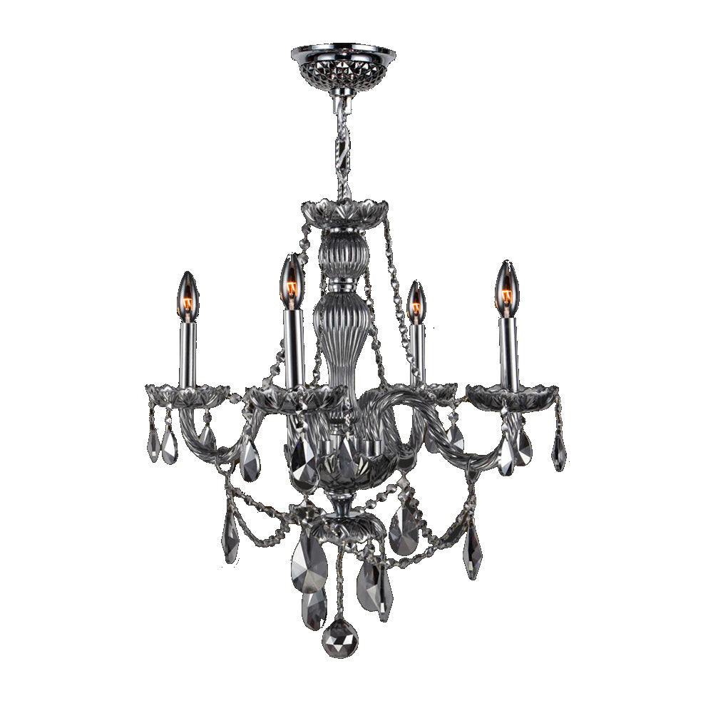 Worldwide Provence W83095C23-SM Chandelier Light - Polished Chrome