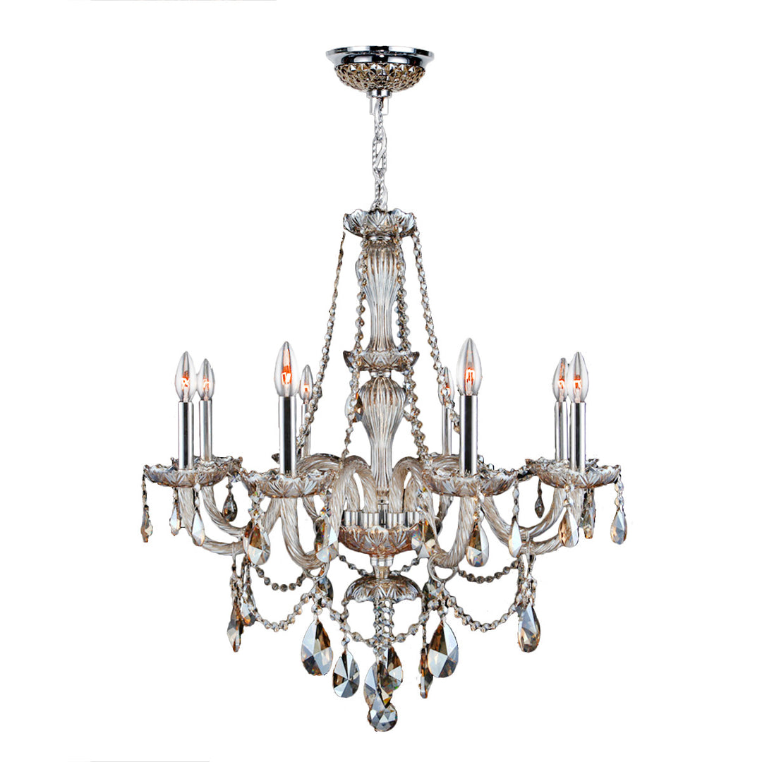 Worldwide Provence W83097C28-GT Chandelier Light - Polished Chrome