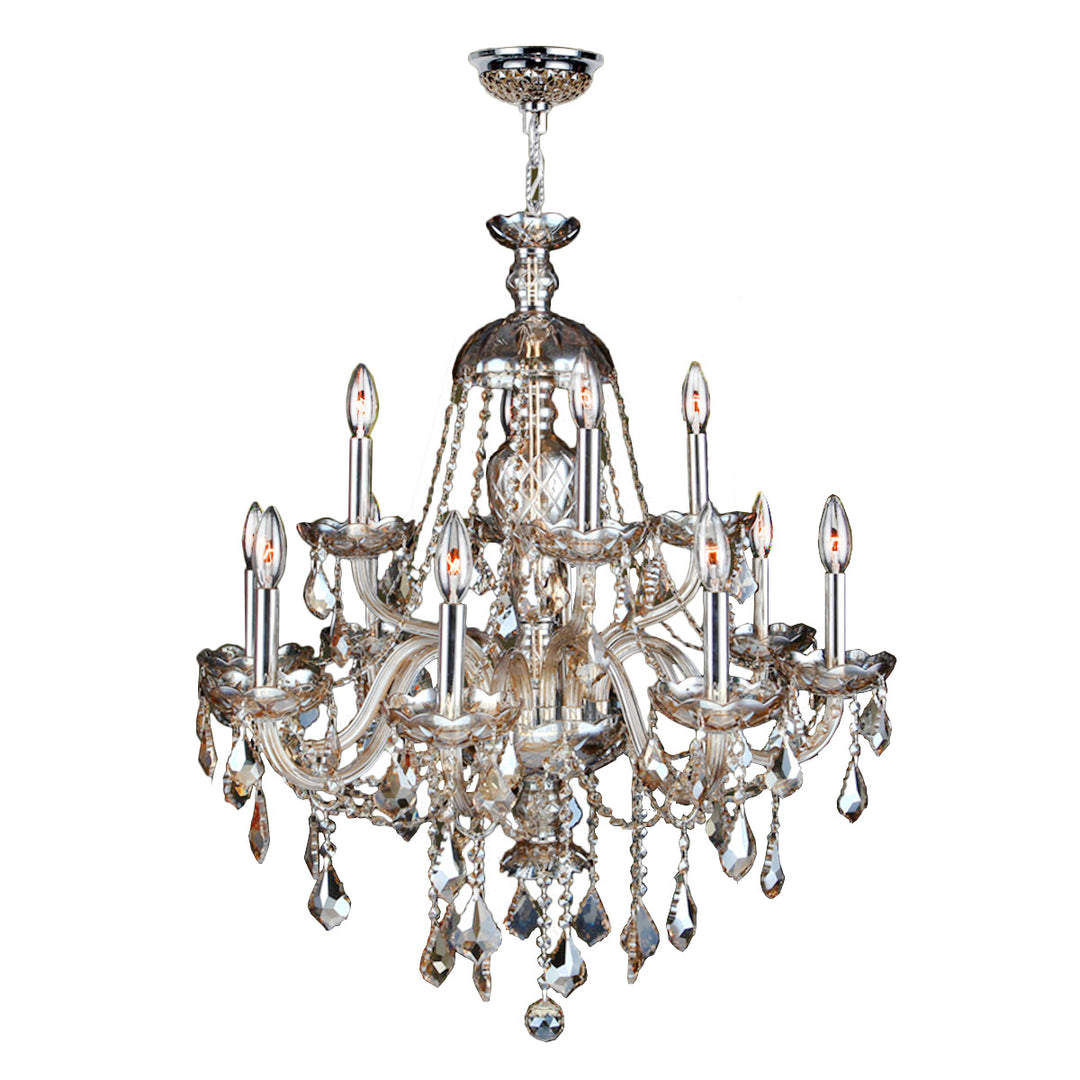 Worldwide Provence W83101C28-GT Chandelier Light - Polished Chrome