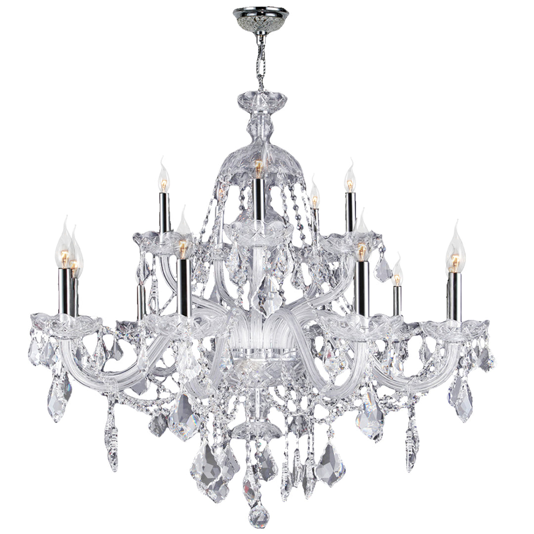 Worldwide Provence W83101C35-CL Chandelier Light - Polished Chrome