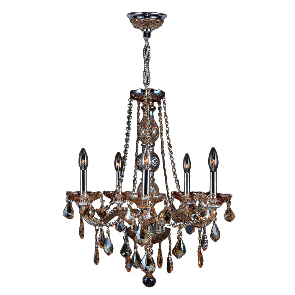 Worldwide Provence W83104C21-AM Chandelier Light - Polished Chrome