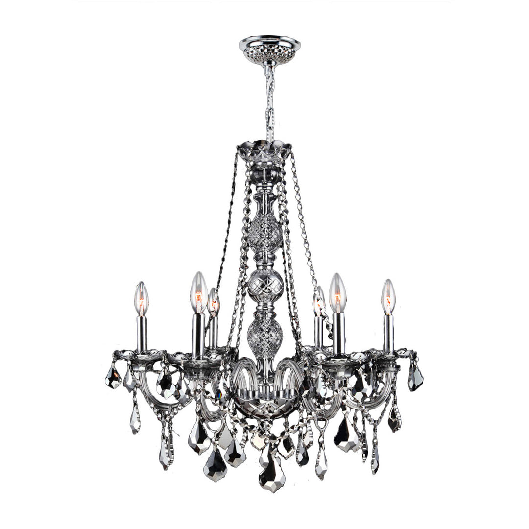 Worldwide Provence W83105C24-CH Chandelier Light - Polished Chrome