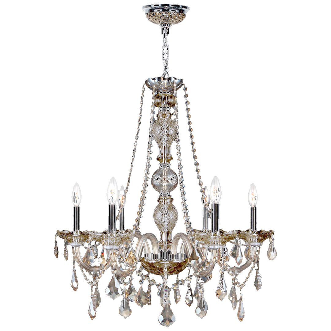 Worldwide Provence W83105C24-GT Chandelier Light - Polished Chrome