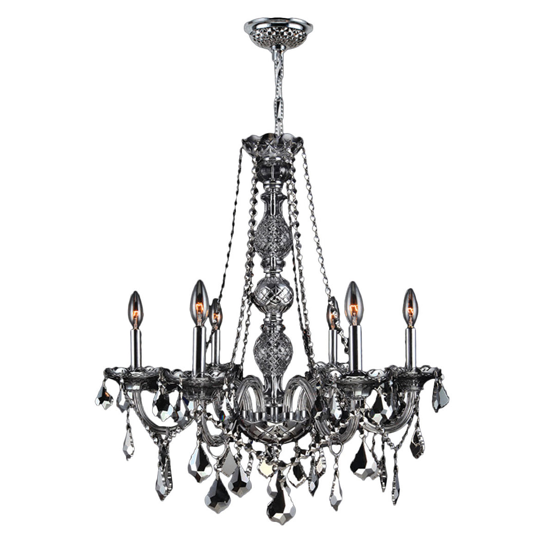 Worldwide Provence W83105C24-SM Chandelier Light - Polished Chrome