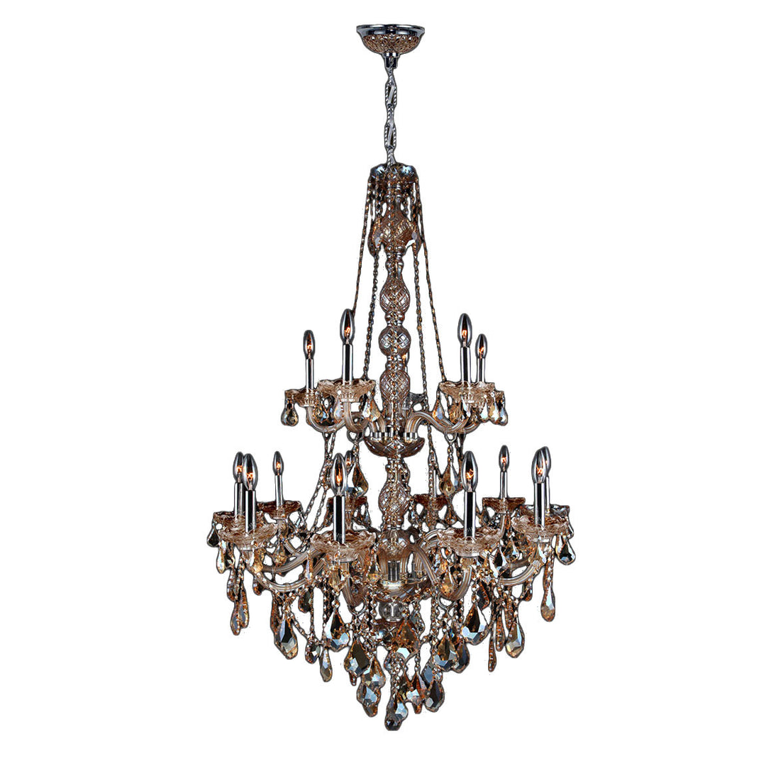 Worldwide Provence W83107C33-AM Chandelier Light - Polished Chrome