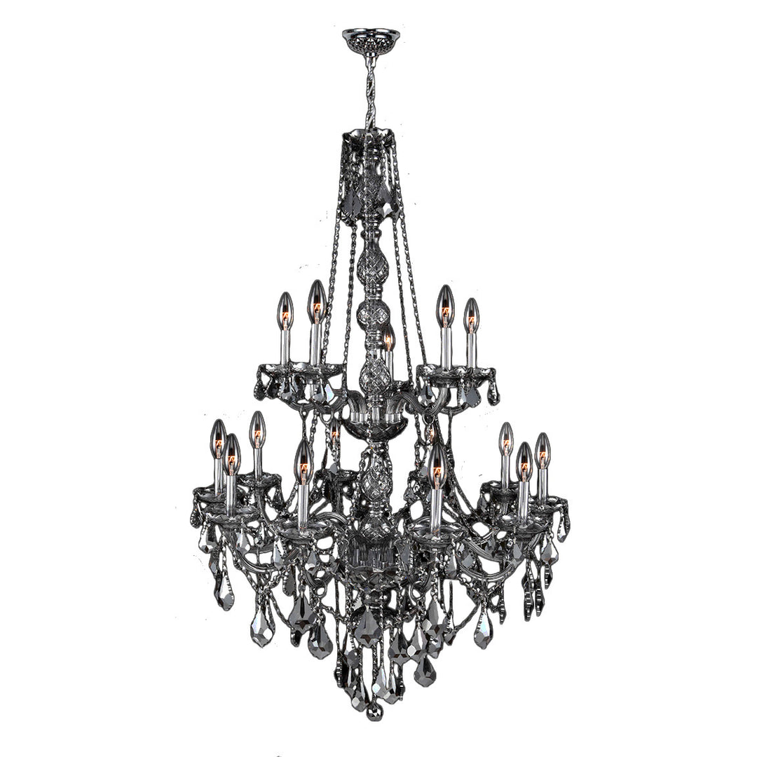 Worldwide Provence W83107C33-SM Chandelier Light - Polished Chrome