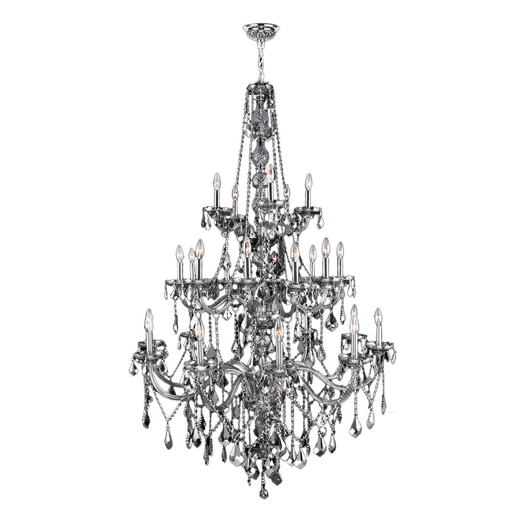 Worldwide Provence W83108C43-CH Chandelier Light - Polished Chrome