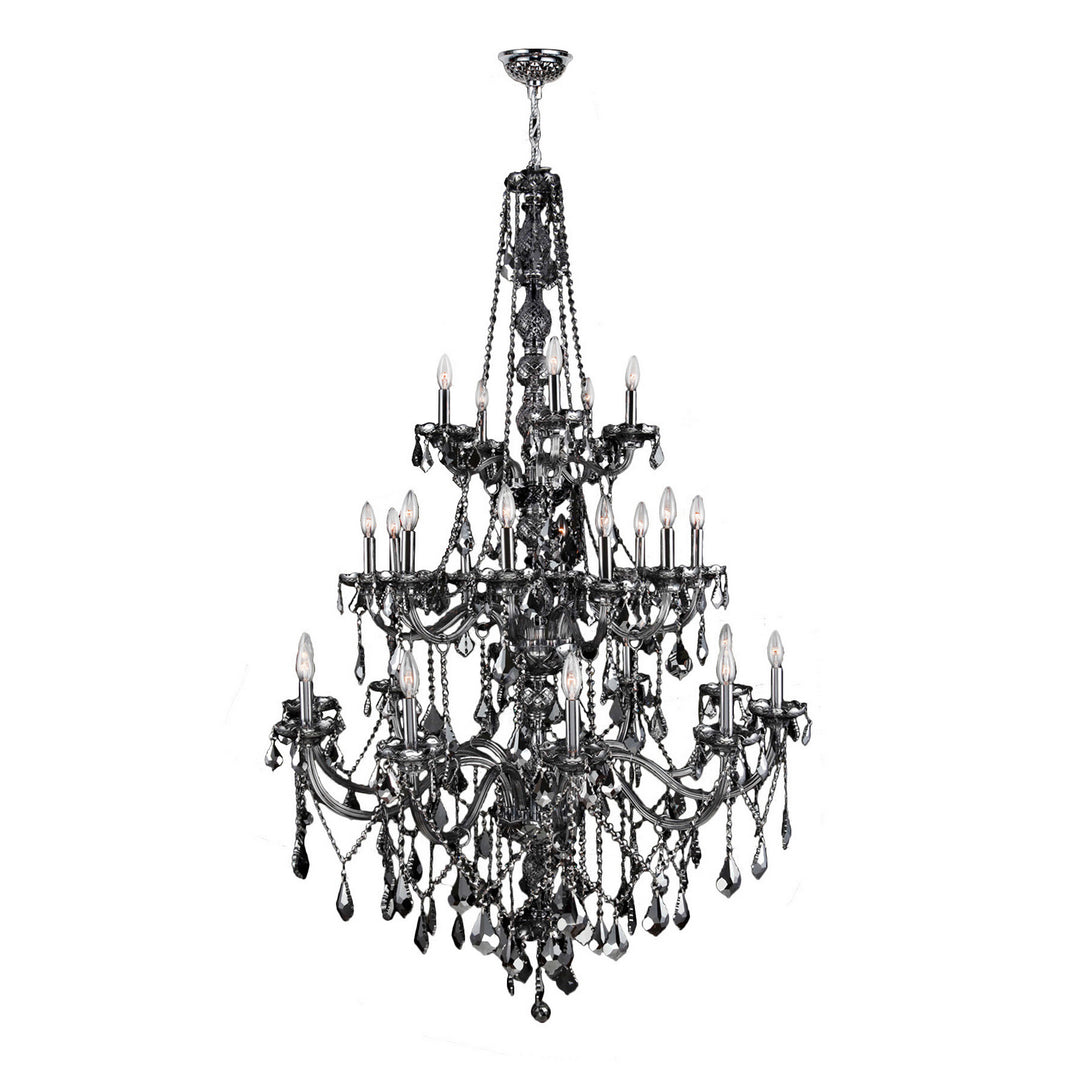 Worldwide Provence W83108C43-SM Chandelier Light - Polished Chrome