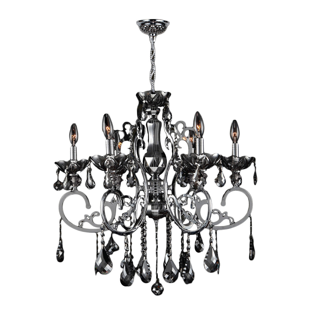 Worldwide Kronos W83109C26-CH Chandelier Light - Polished Chrome