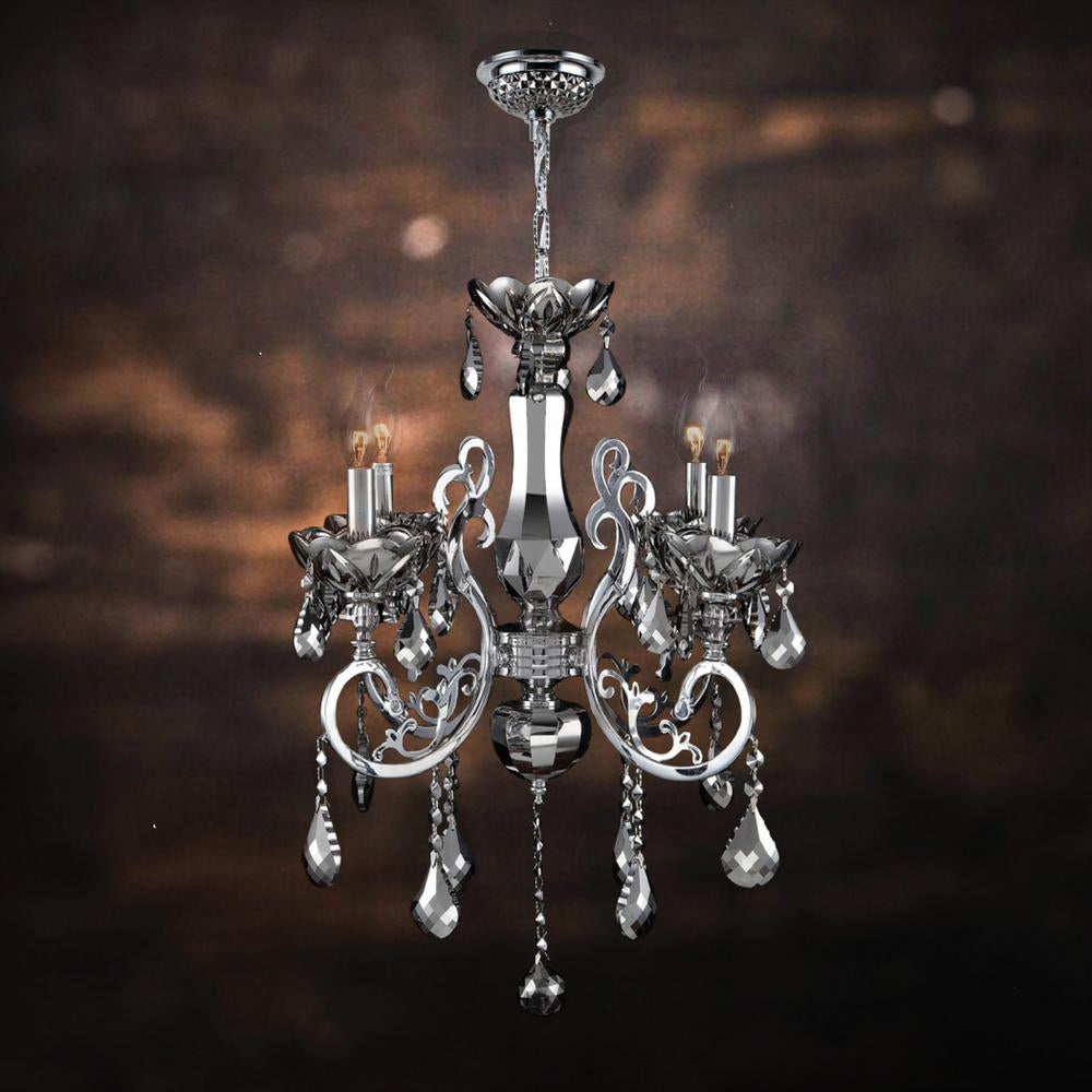 Worldwide Kronos W83109C20-CH Chandelier Light - Polished Chrome