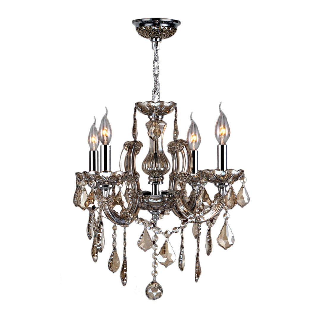 Worldwide Catherine W83119C18-GT Chandelier Light - Polished Chrome