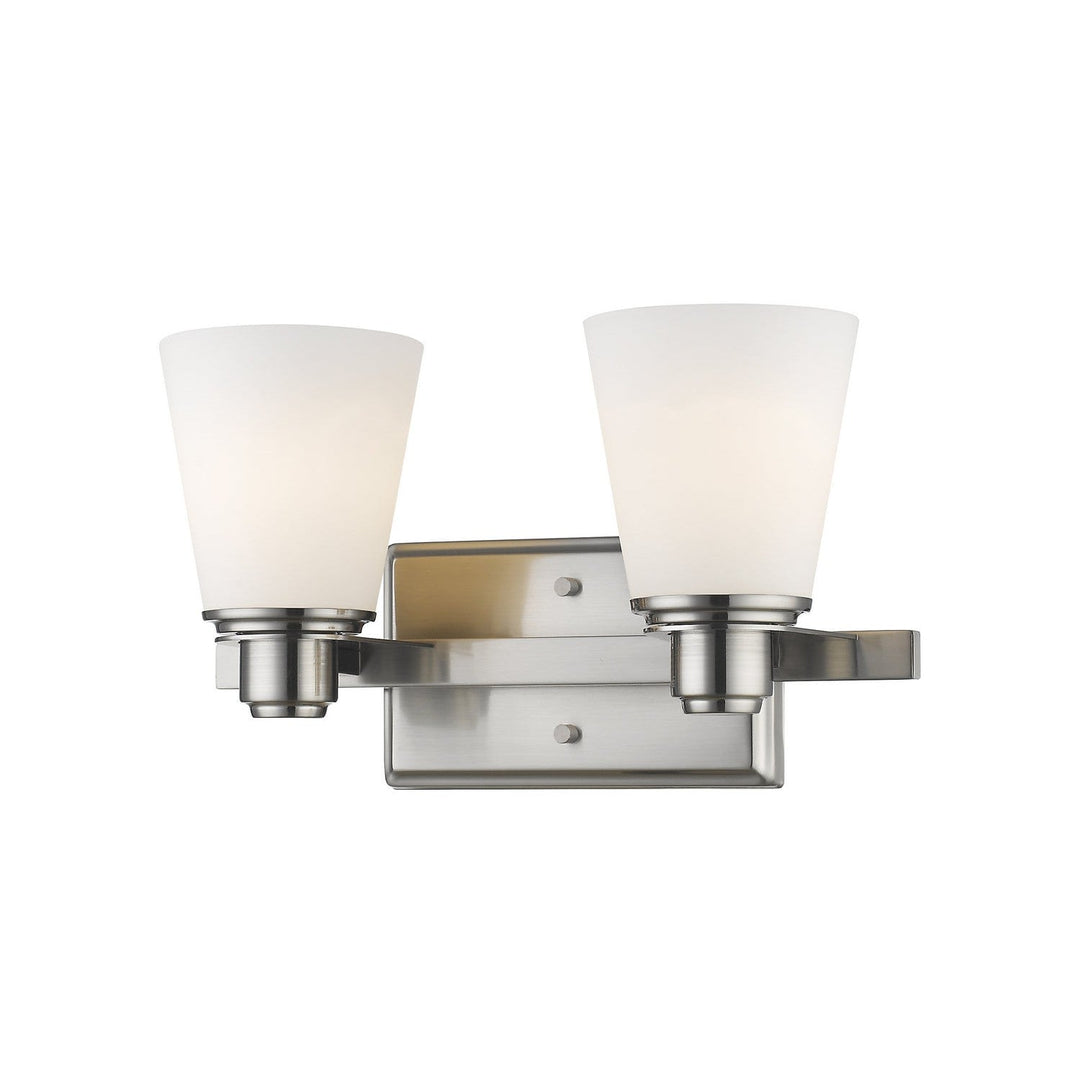 Z-Lite Kayla 7001-2V-BN Bath Vanity Light 14 in. wide - Brushed Nickel