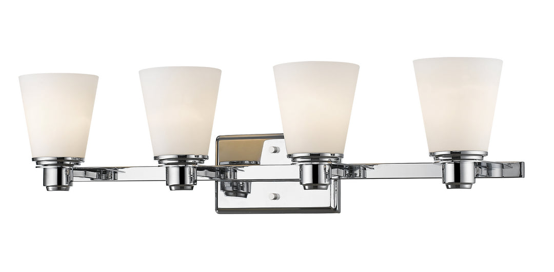 Z-Lite Kayla 7001-4V-CH Bath Vanity Light 31 in. wide - Chrome
