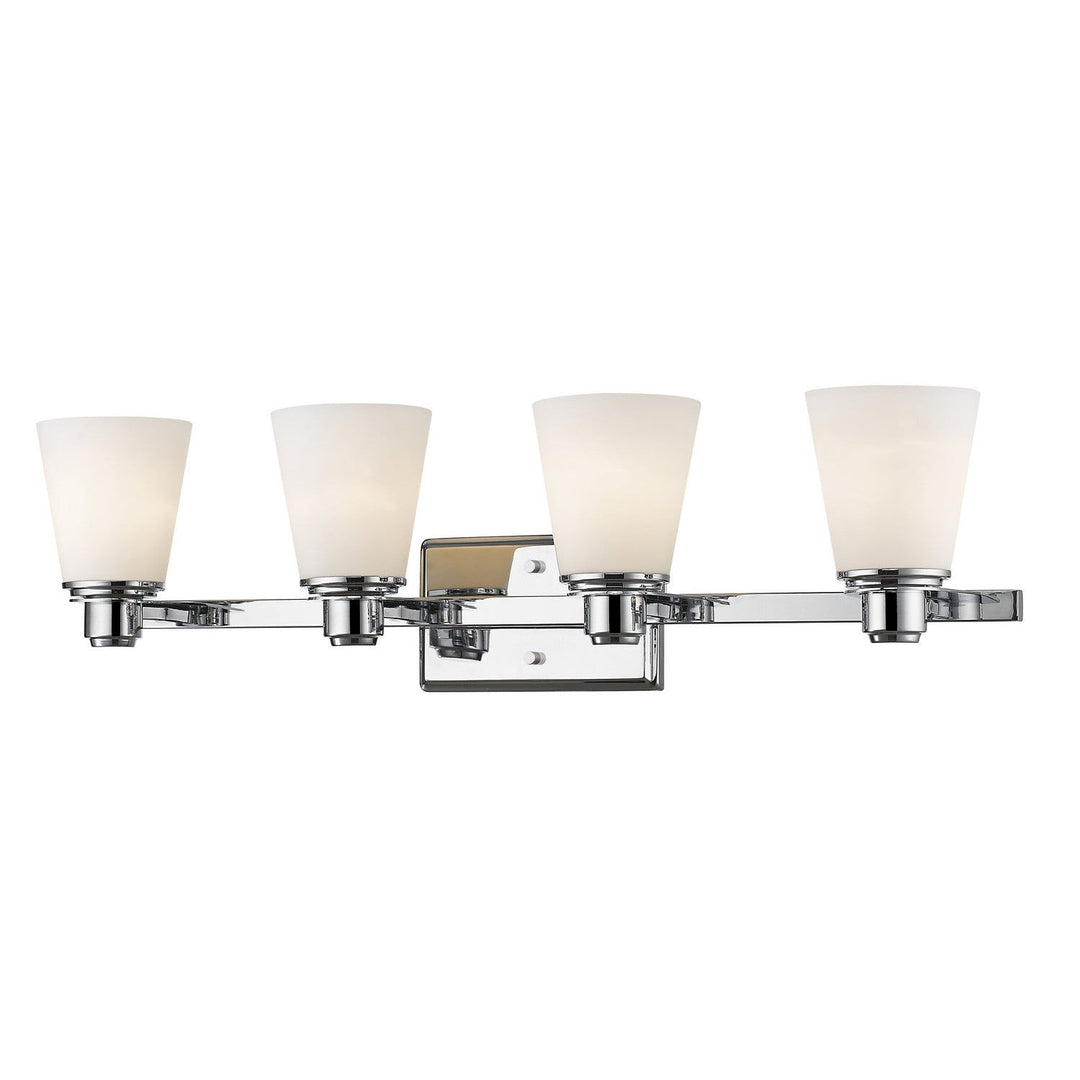 Z-Lite Kayla 7001-4V-CH Bath Vanity Light 31 in. wide - Chrome