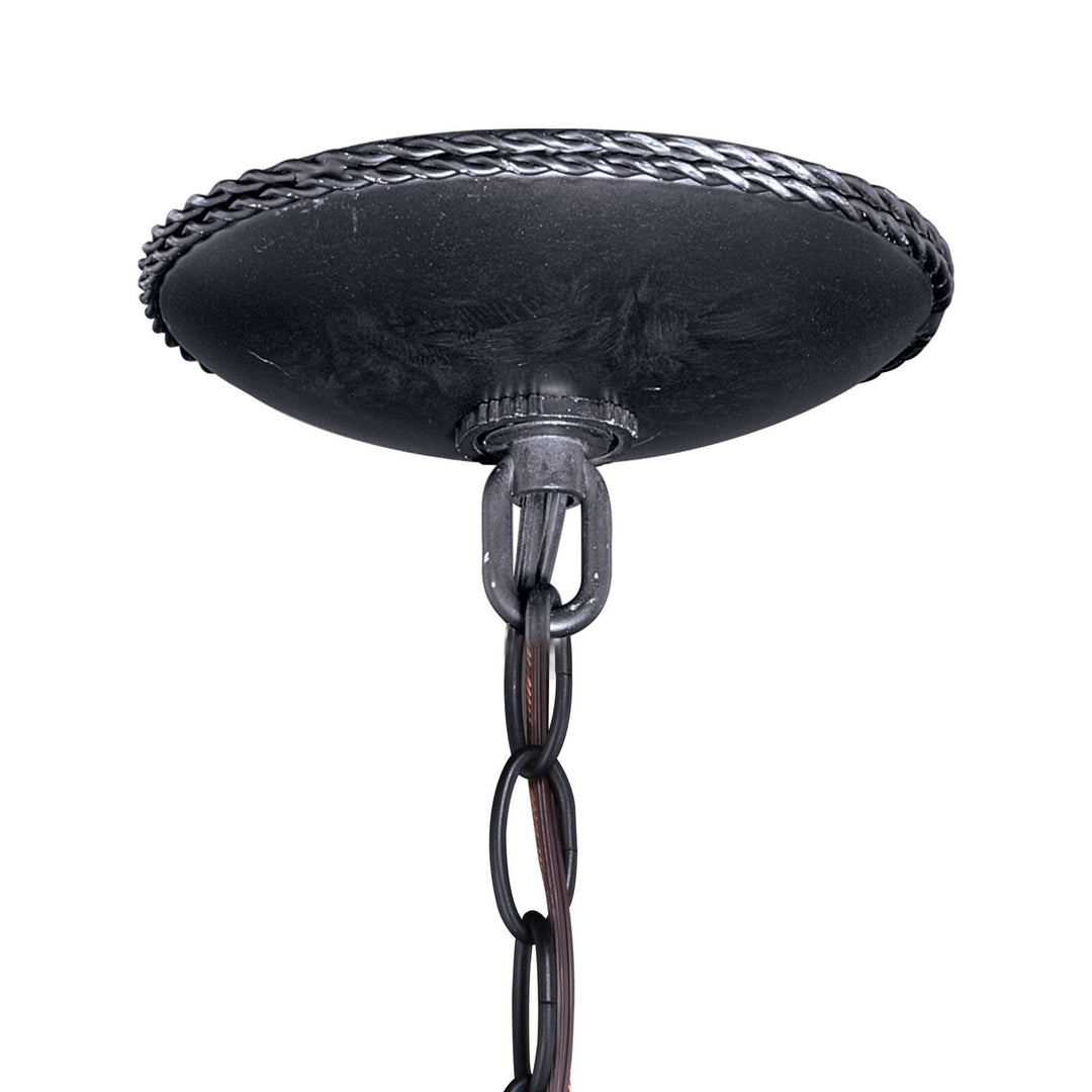 Vaxcel Sierra P0201 Pendant Light - Black Walnut