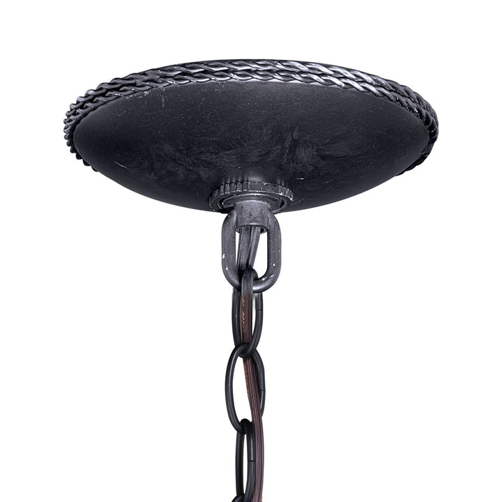 Vaxcel Sierra P0201 Pendant Light - Black Walnut