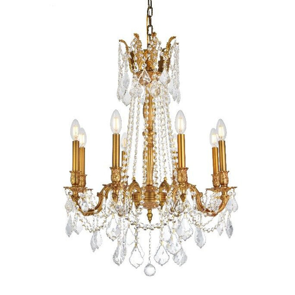 Worldwide Windsor W83306FG24-CL Chandelier Light - French Gold