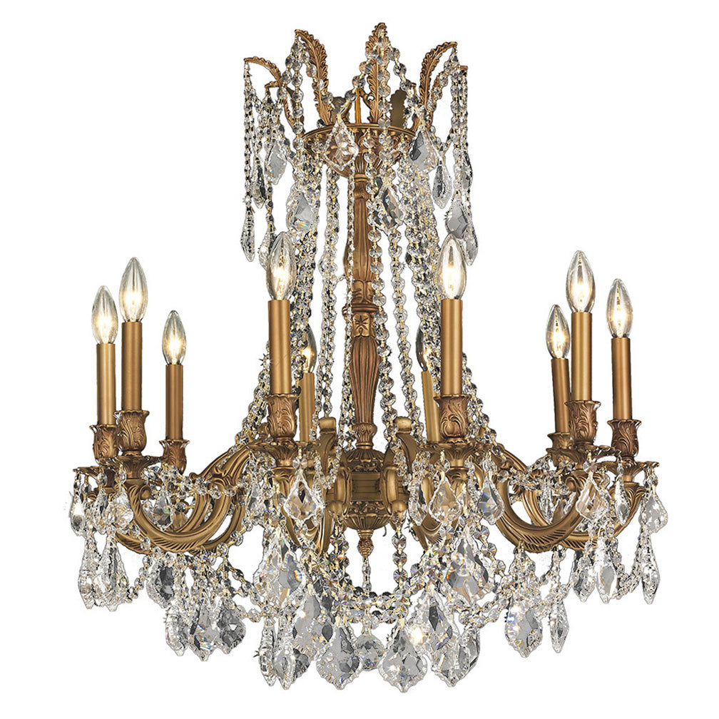 Worldwide Windsor W83308FG28-CL Chandelier Light - French Gold