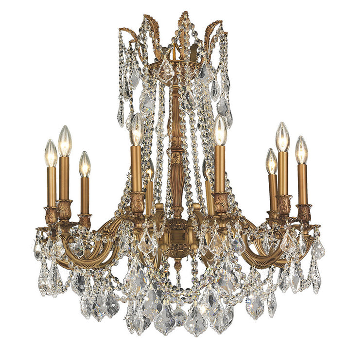 Worldwide Windsor W83308FG28-CL Chandelier Light - French Gold