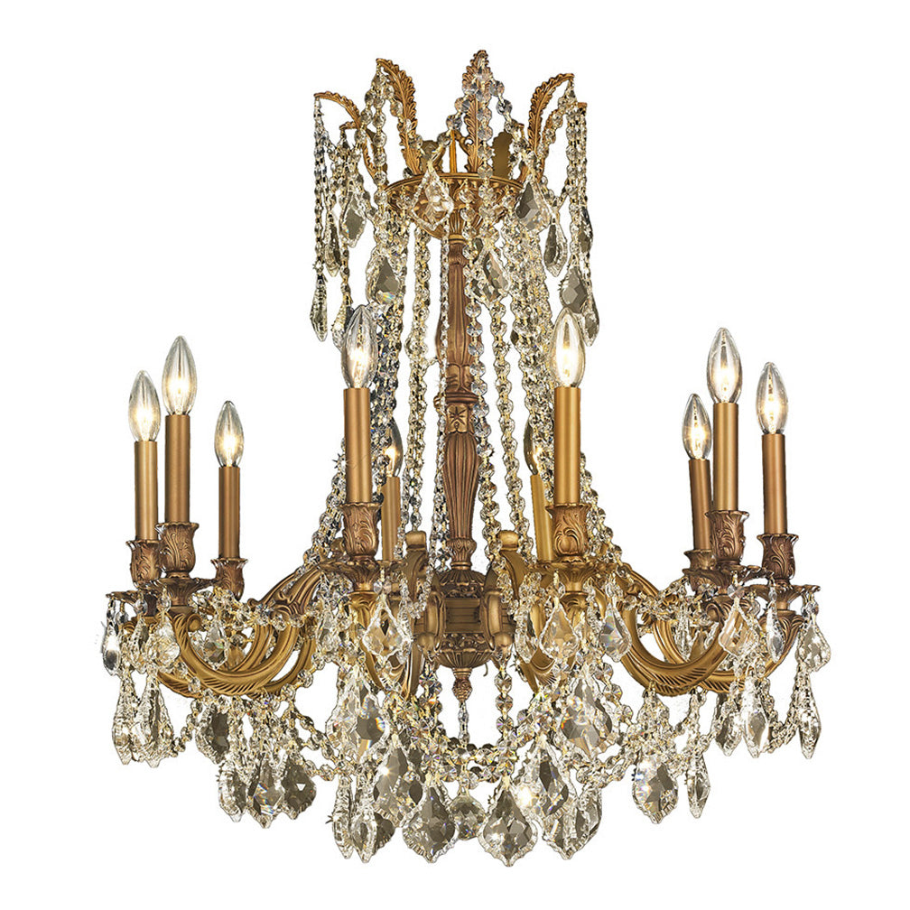 Worldwide Windsor W83308FG28-GT Chandelier Light - French Gold