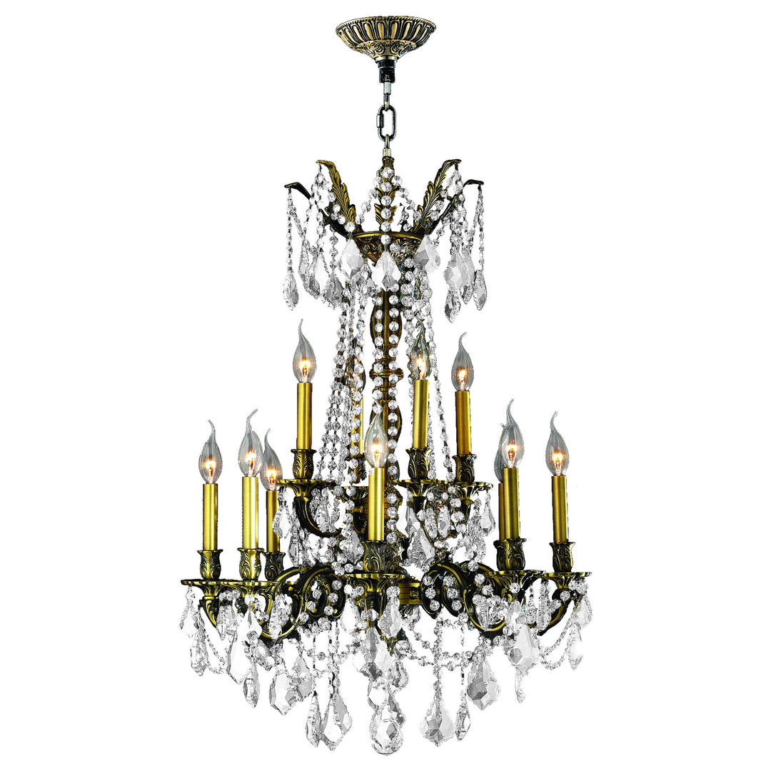 Worldwide Windsor W83309BP24-CL Chandelier Light - Antique Bronze