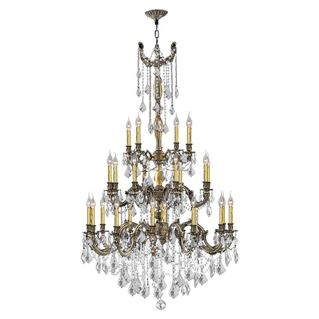Worldwide Windsor W83311BP38-CL Chandelier Light - Antique Bronze