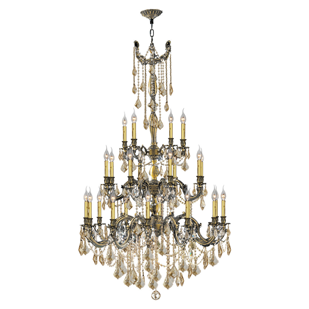Worldwide Windsor W83311BP38-GT Chandelier Light - Antique Bronze