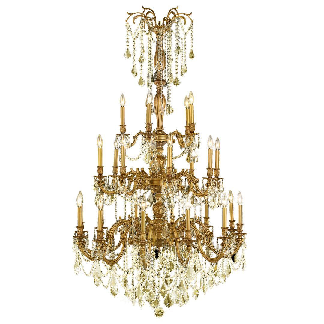 Worldwide Windsor W83311FG38-GT Chandelier Light - French Gold