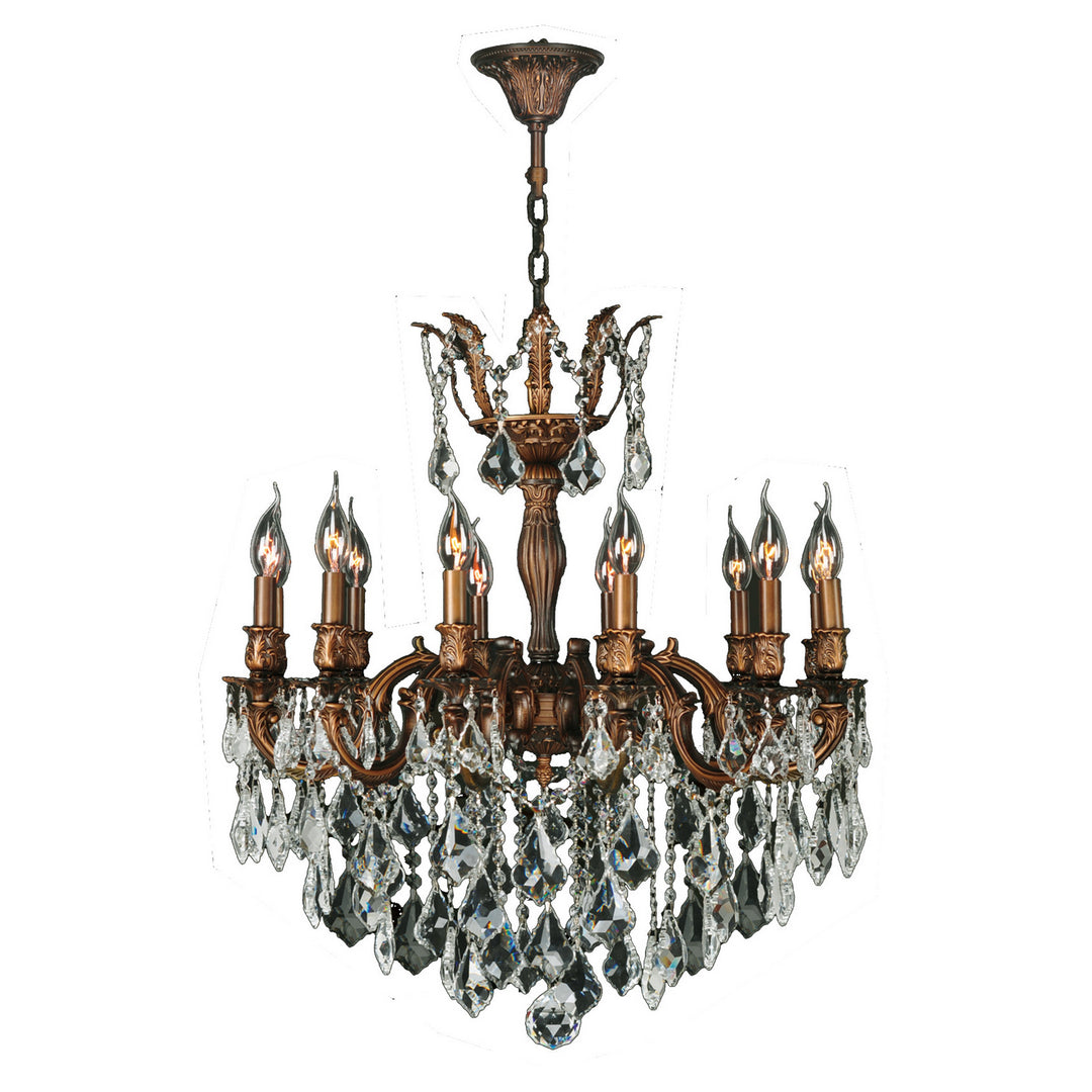 Worldwide Versailles W83341FG27 Chandelier Light - French Gold