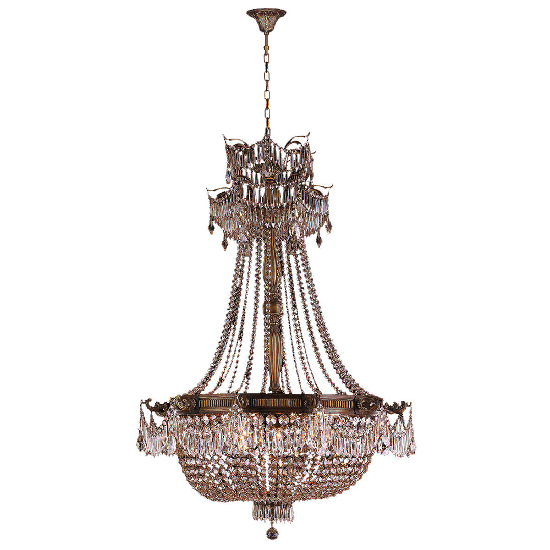 Worldwide Winchester W83355B36-CL Chandelier Light - Antique Bronze