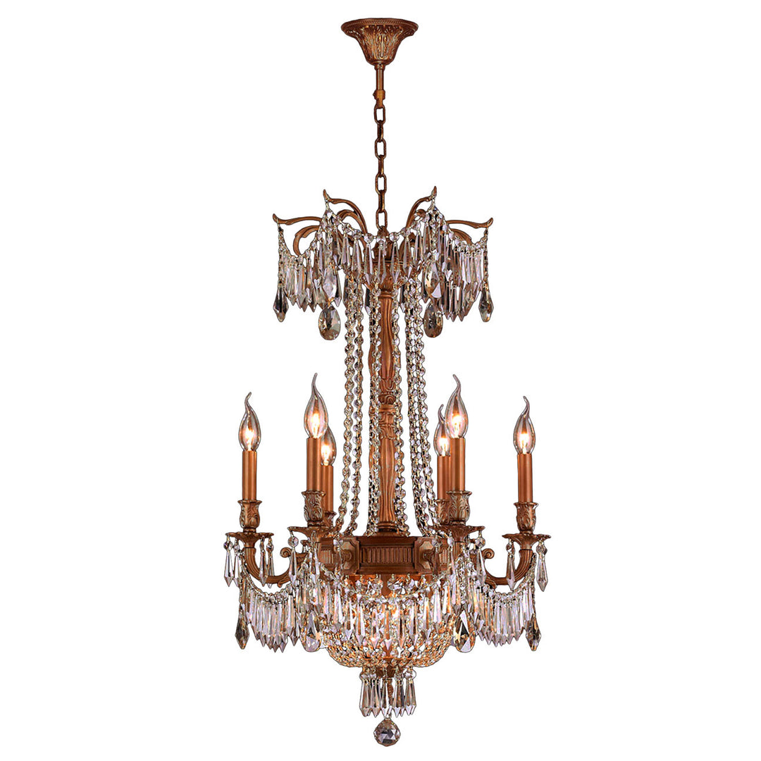 Worldwide Winchester W83356FG20-CL Chandelier Light - French Gold