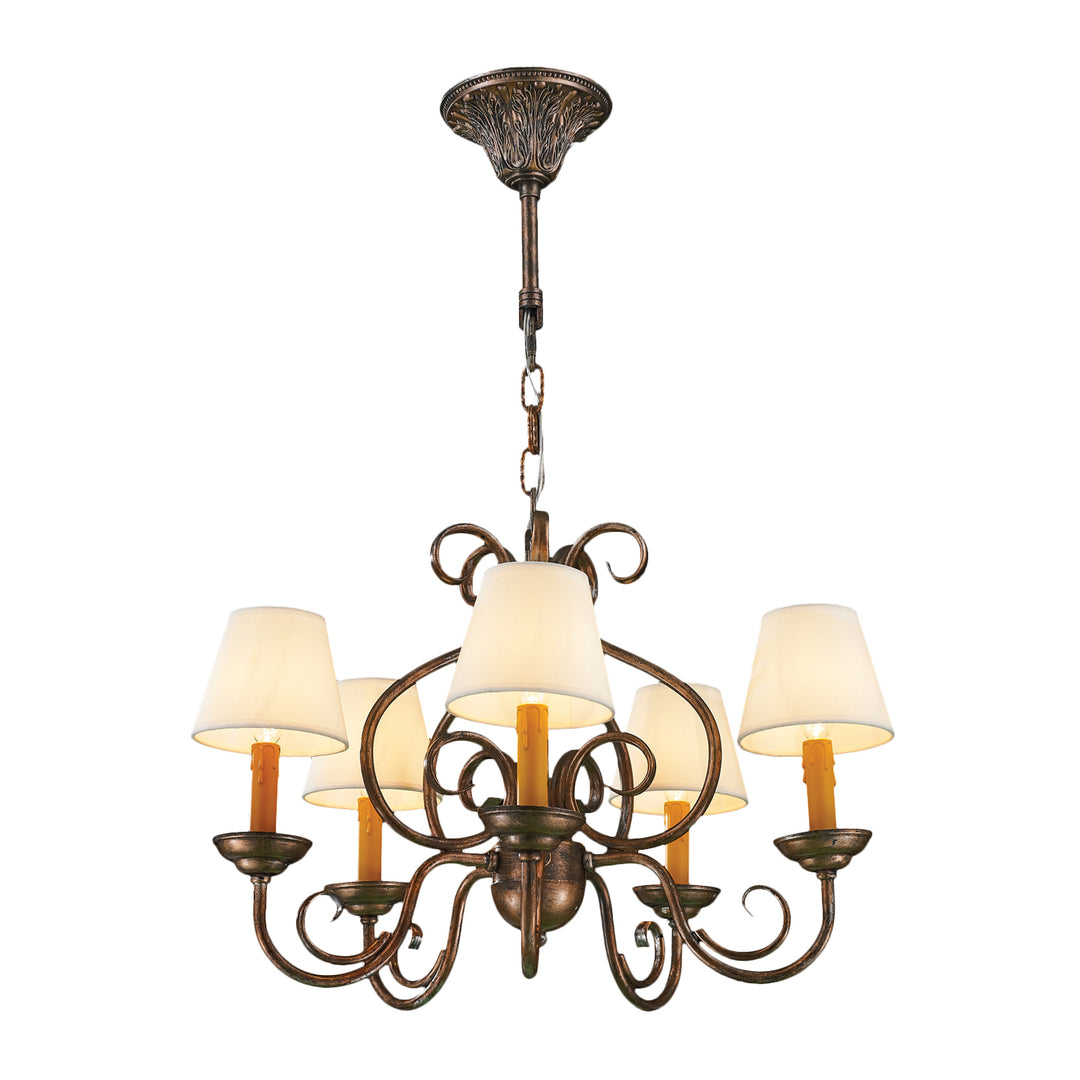 Worldwide Savannah W83362B24 Chandelier Light - Antique Bronze