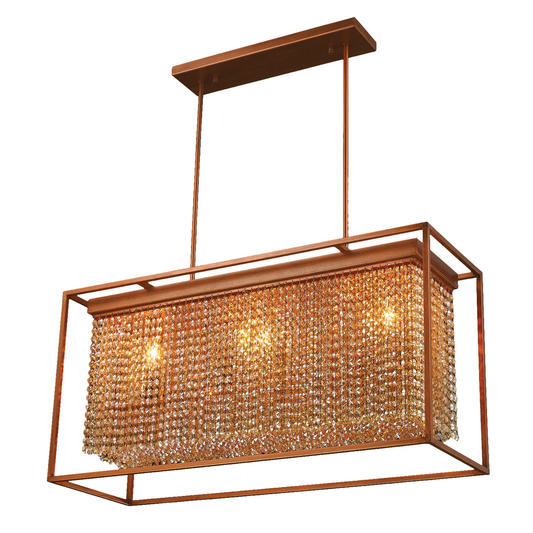 Worldwide Franklin W83383FG36-AM Pendant Light - French Gold