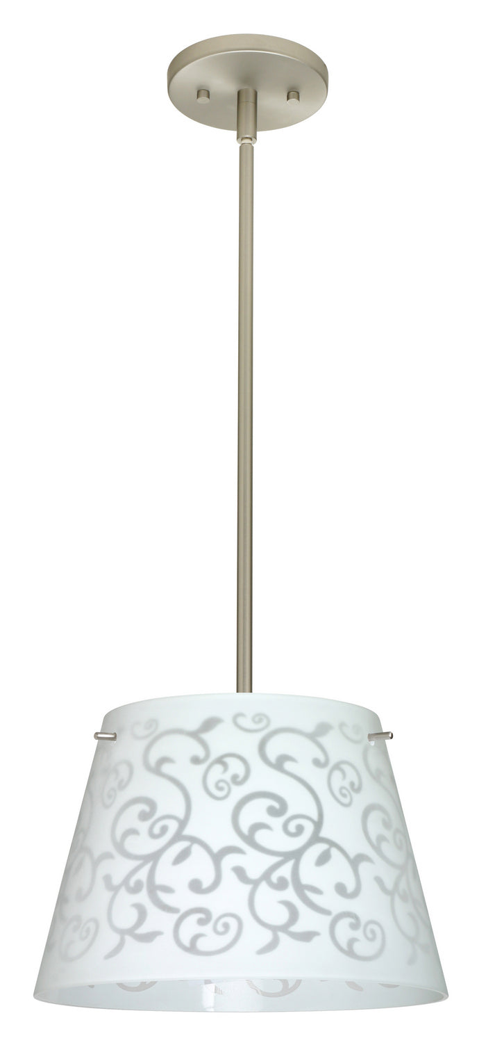 Besa Amelia 1TT-4393WD-LED-SN Pendant Light - Satin Nickel