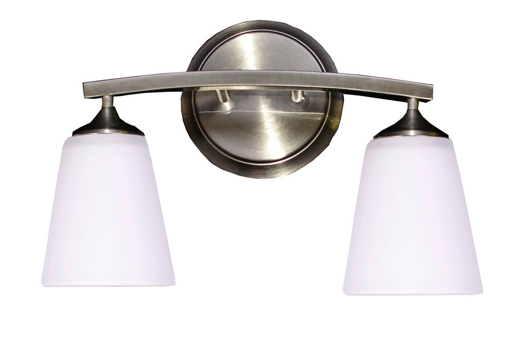 Revolution Laurie BL692BNO Bath Vanity Light 16 in. wide - Brushed Nickel