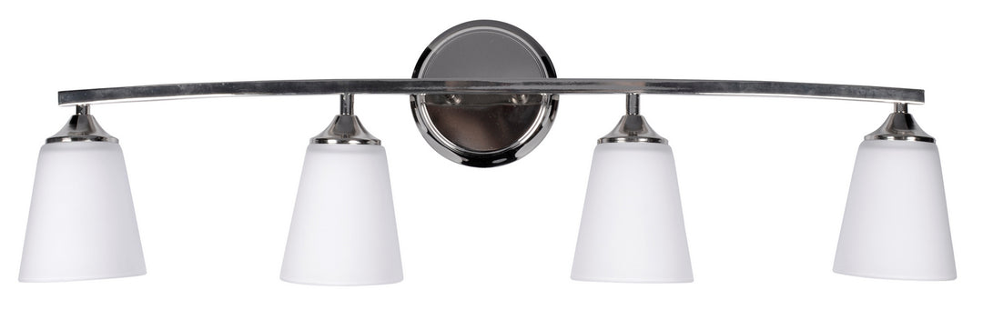 Revolution Laurie BL694PNO Bath Vanity Light 36 in. wide - Polished Nickel