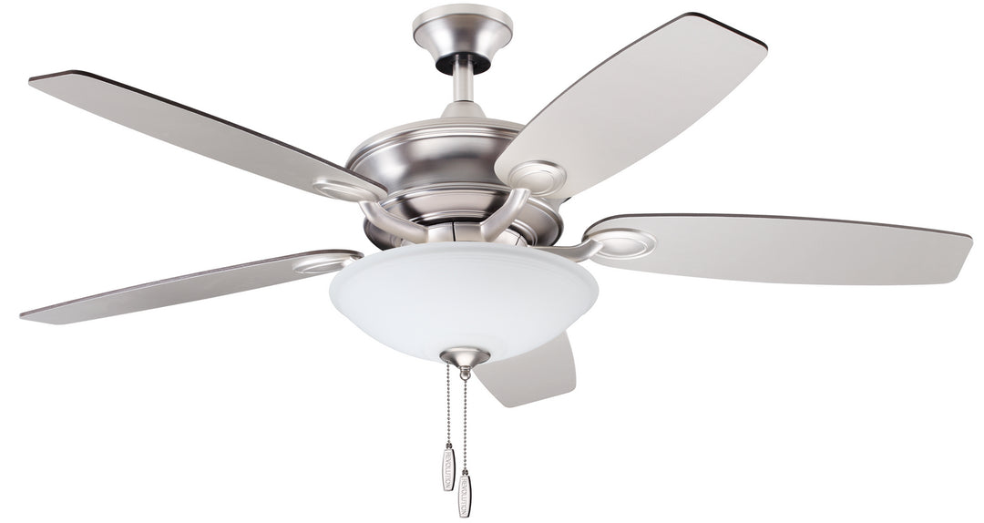 Revolution Sterling ST52BNF Ceiling Fan - Brushed Nickel, Custom/ Walnut/