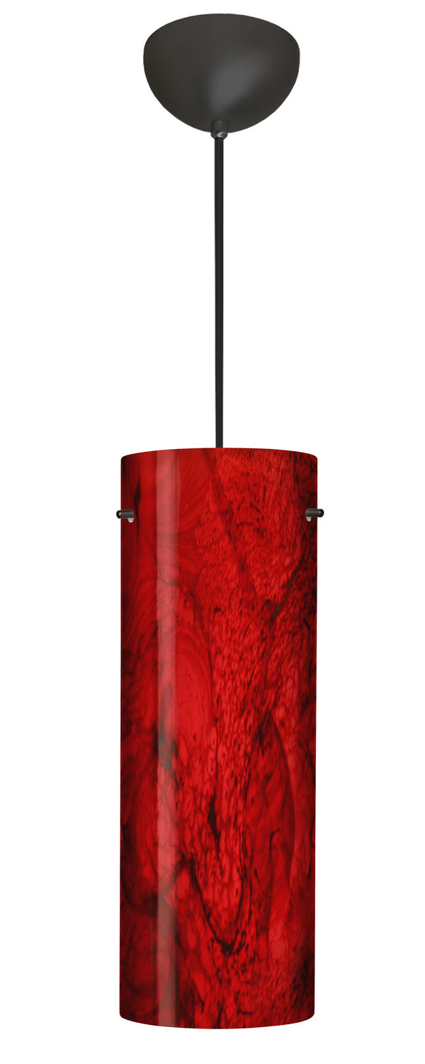 Besa Tondo 1VC-4128MA-LED-BK Pendant Light - Black