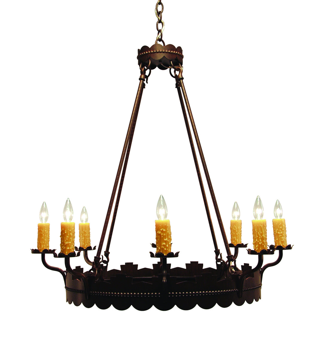 2nd Avenue Sergio 01.0718.36 Chandelier Light - Chestnut