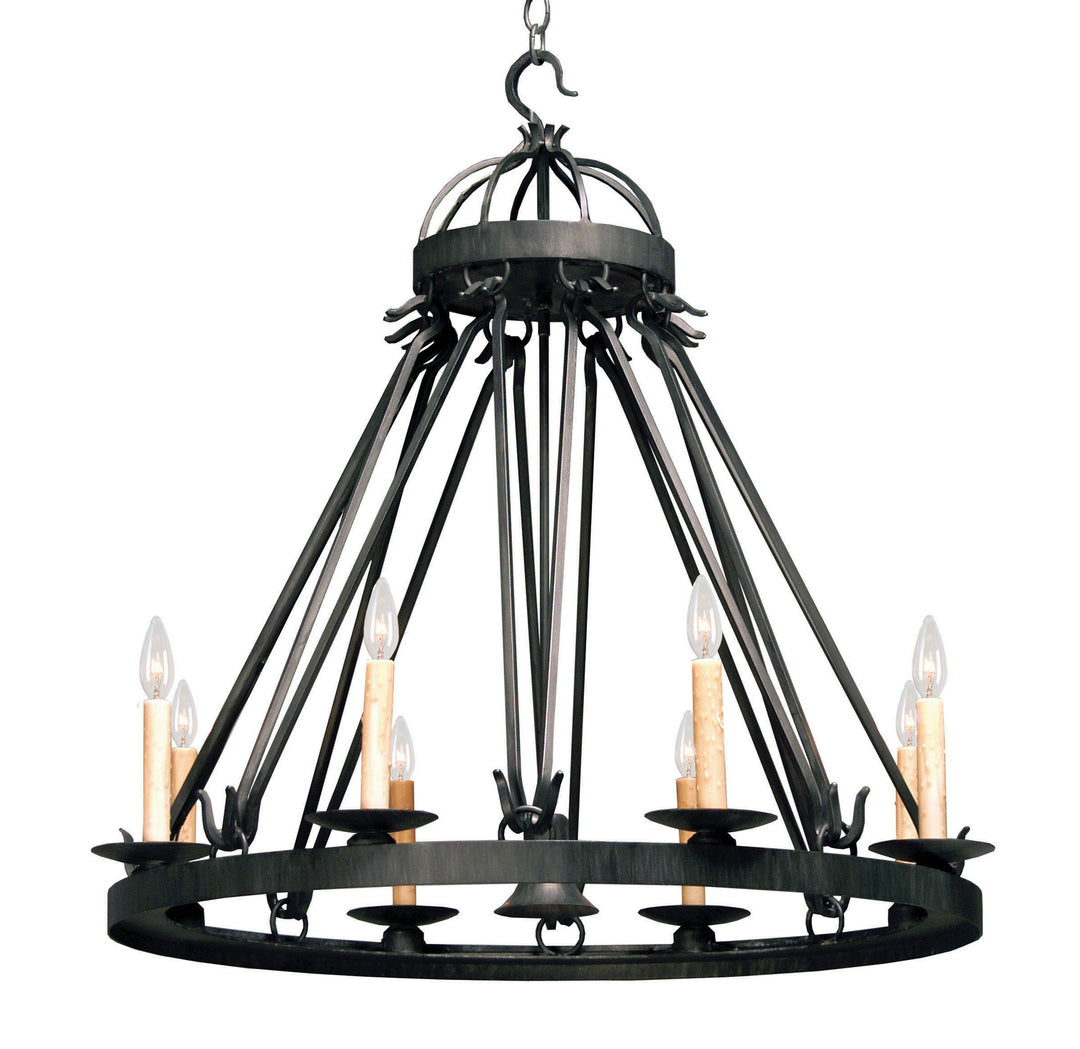 2nd Avenue Lakeshore 01.0750.36.1TR.DL Chandelier Light - Antique Iron Gate