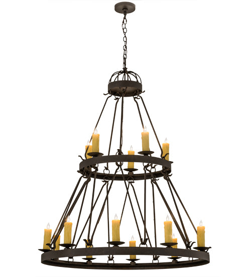 2nd Avenue Lakeshore 01.0750.48.261U Chandelier Light - Gilded Tobacco