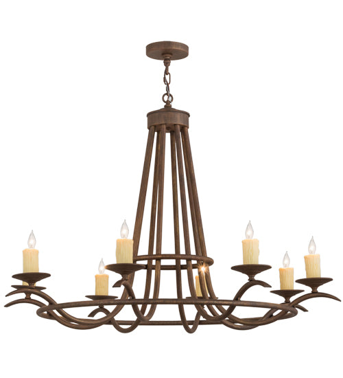 2nd Avenue Octavia 01.0770.48.132U Chandelier Light - Cortez Gold