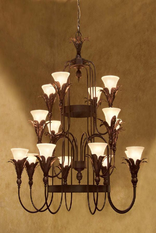 2nd Avenue Isle 01.0789.54 Chandelier Light - Copper Rust