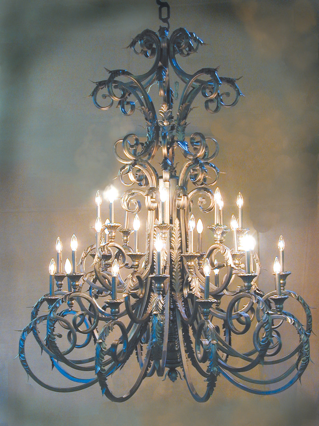 2nd Avenue Serratina 01.0810.60 Chandelier Light - French Bronze