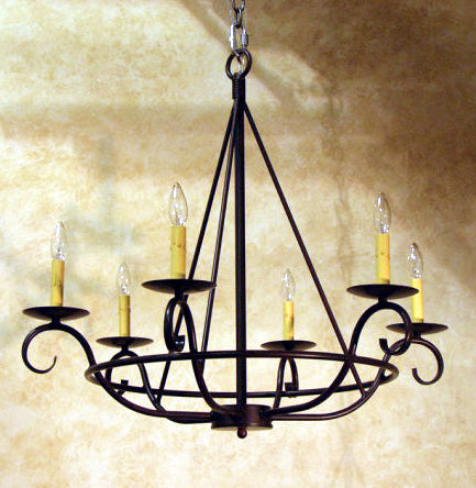 2nd Avenue Estrella 01.0823.32 Chandelier Light - Rustic Iron