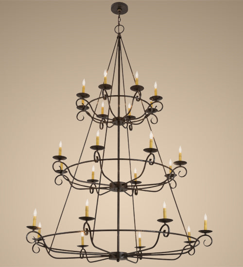 2nd Avenue Estrella 01.0823.60.302U Chandelier Light - Delmonico Bronze