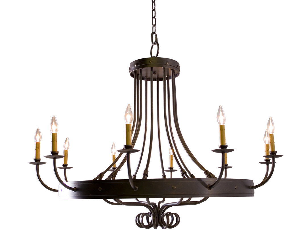 2nd Avenue Silvana 01.0855.50 Chandelier Light - French Bronze