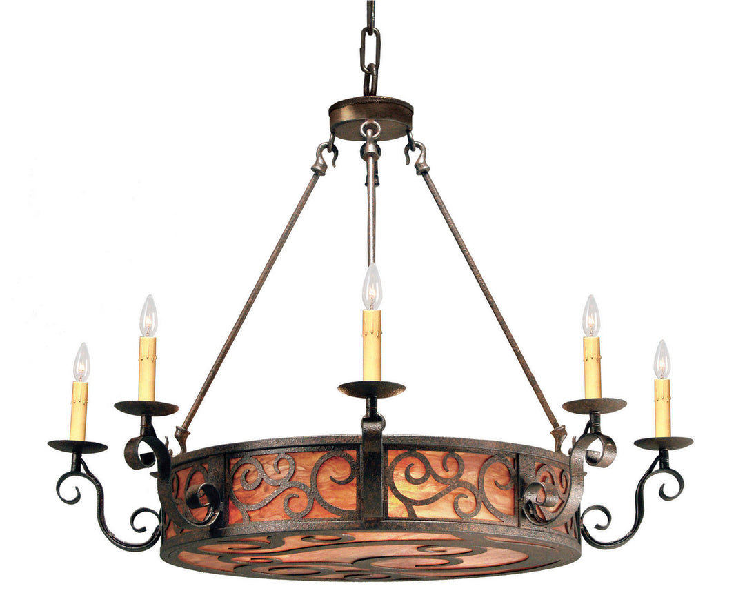 2nd Avenue Delano 01.0862.36 Chandelier Light - Cajun Spice