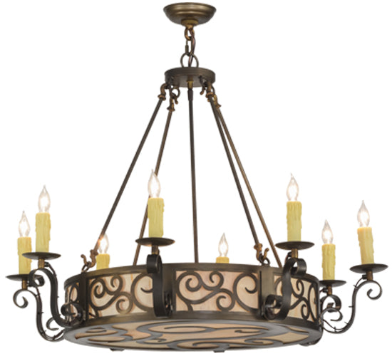 2nd Avenue Delano 01.0862.36.PRCC Chandelier Light - Antique Copper